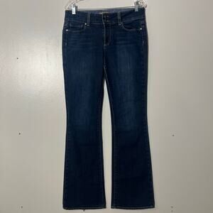 Paige Hidden Hills Bootcut Slim Fit 5 Pocket Blue Denim Jeans Women’s Size 30